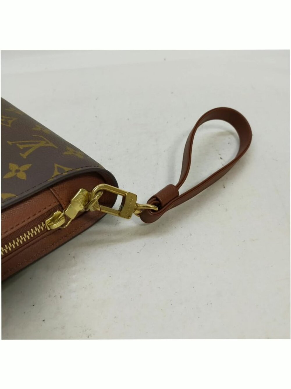 Authentic Louis Vuitton Orsay Clutch Monogram Canvas Wristlet LV Bag - Picture 6 of 11